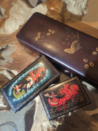 Lacquer boxes excellent - boxes,