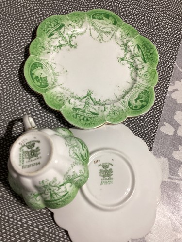 Vintage teacup and saucer - and,