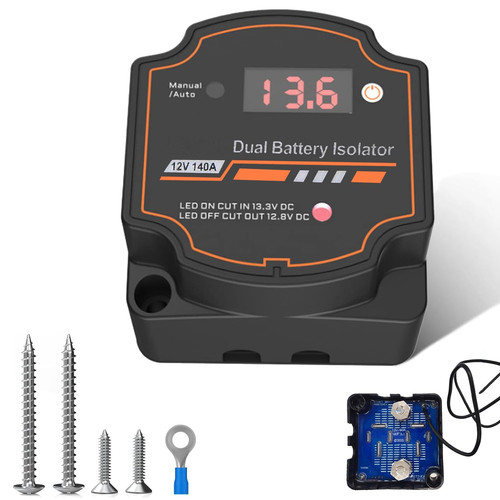 12v 140amp split - split, relay