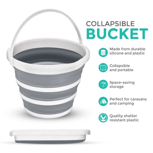 Livivo collapsible bucket 10l - livivo,
