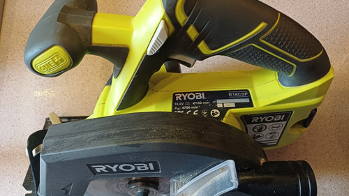 Ryobi 18v cordless circular - 18v,