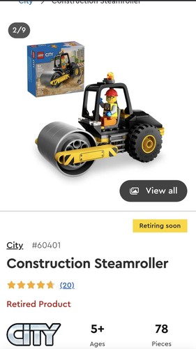 Retired lego city 60401 road - retired,