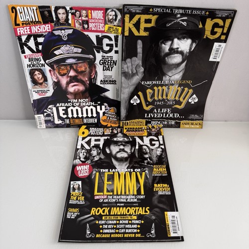 Kerrang magazine lemmy - magazine, bundle