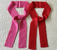 2 x Vintage Pure Silk