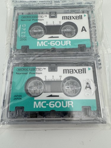Maxell 60ur microcassette - mc-60ur,