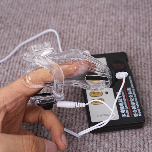 Stim shock chastity - e-stim,