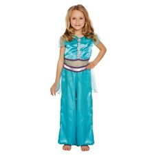 Arabian Princess Fairy Girls Roald Fancy Dress Outfit Jasmine Costume Book Week