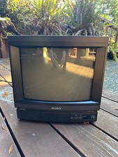 Sony KV-13TR20 Trinitron 13" Tested Vintage Retro Gaming CRT TV  80's-90's