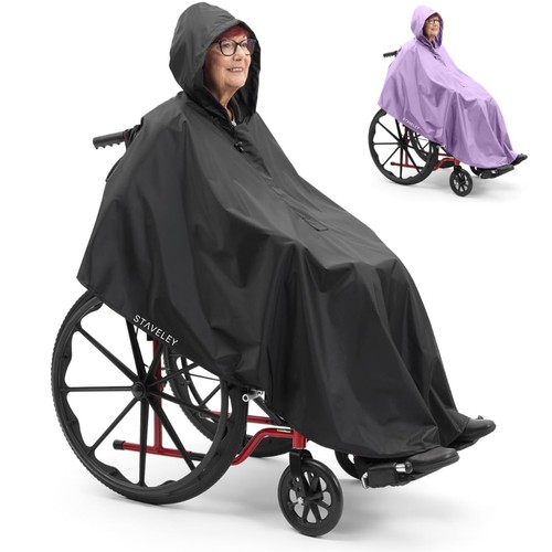 Staveley wheelchair rain cape - wheelchair,