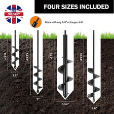 Auger Spiral Drill Bit for