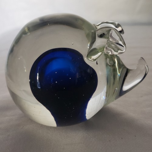 Art glass pig - art, figurine