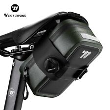 WEST BIKING Mini Bicycle Saddle Tail Bag Waterproof Bike Storage Tool Bag 0.5L