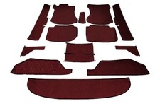 Carpet Interior Carpet for Mercedes Benz W114-8 & W115-8 Bordo Red 