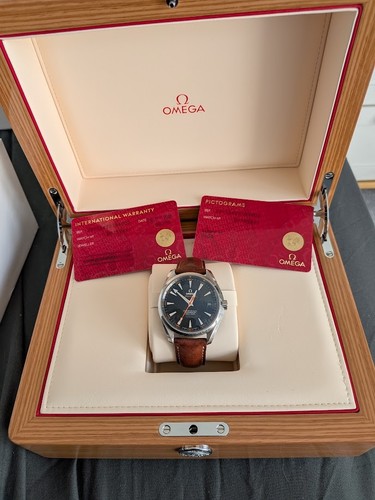 2017 omega seamaster aqua - omega,