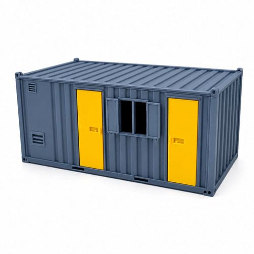 Model railway portable office - railway,
