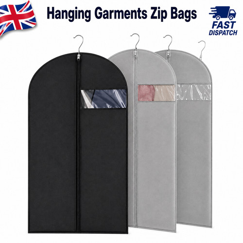 Hanging garment bags zip - hanging, up