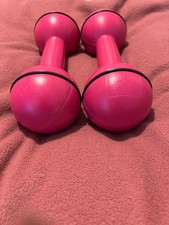 Davina McCall Pink Dumbbells