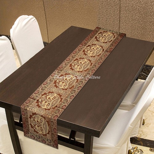 Ethnic jacquard table - ethnic,
