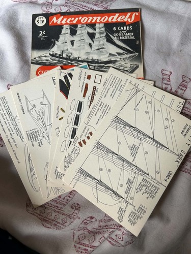 Micro model cutty sark 1950s - sark,