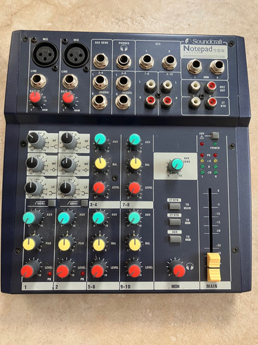 Soundcraft notepad 102 small - soundcraft,