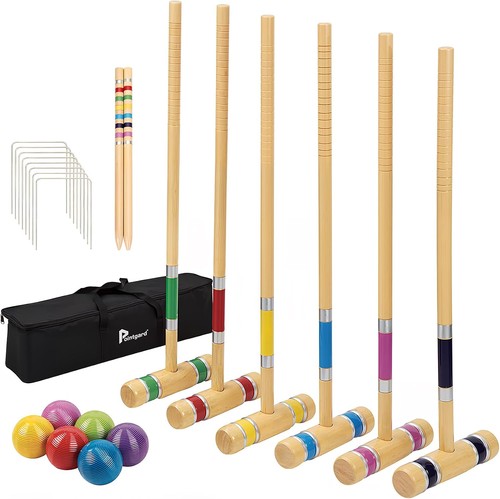 Six player croquet set 28 - player,