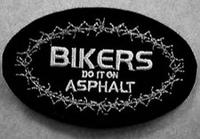MOTORCYCLE PATCH BIKER TRIKER