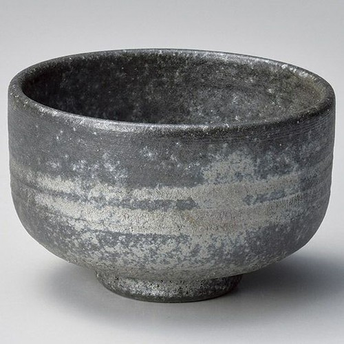 Black glaze chawan - black,