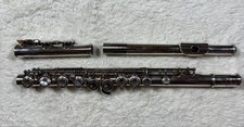 YAMAHA YFL-211S ll Flute Silver E mechanism Used with Hard Case