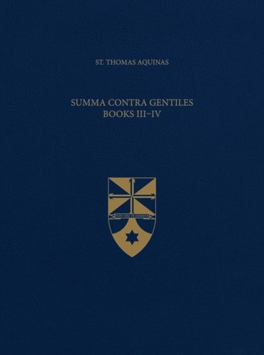 Summa contra gentiles books - summa,