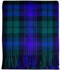 Tartan Blanket Picnic Rug Wool