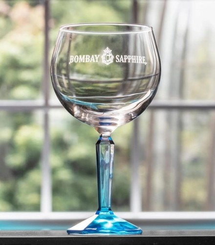 Bombay sapphire gin glass - bombay,