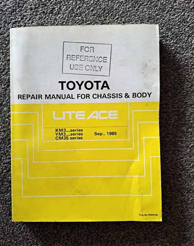 Toyota liteace repair manual - toyota,
