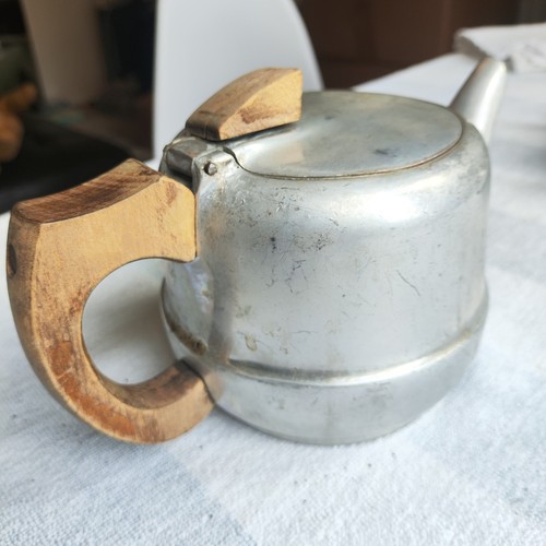 Vintage picquot ware teapot - vintage,
