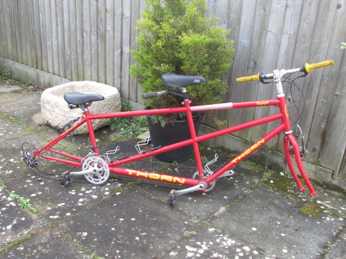 Tandem bicycle frame - bicycle,