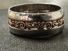 Clogau Tree of Life Ring Silver/rose Gold Size M