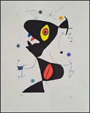 Joan Miro * Plate VI from... * 50 x 40 cm * Signed Lithograph * Limited # 33/200