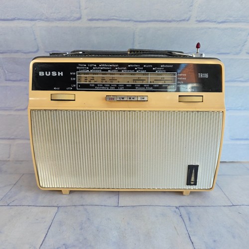 Bush radio tr116 vintage rare - tr116,