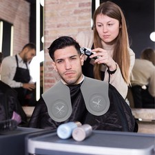 Hair cutting rubber collar