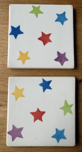 Vintage whittard star - star, coasters