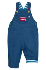 Frugi Unisex Blue Dungarees -