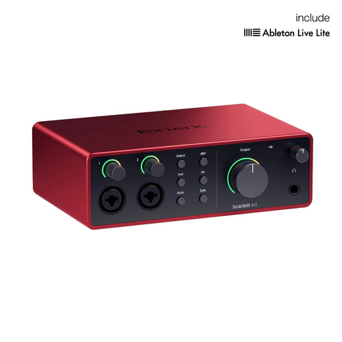 Focusrite scarlett 4i4 4th - focusrite,