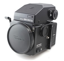Bronica ETRS 6x4.5 Medium Format SLR Camera with AEII metered prism