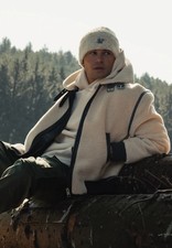 SikSilk Mens Beige Sherpa