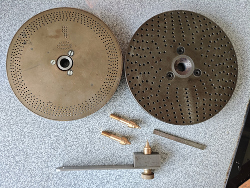 Pair indexing plates for - pair, of