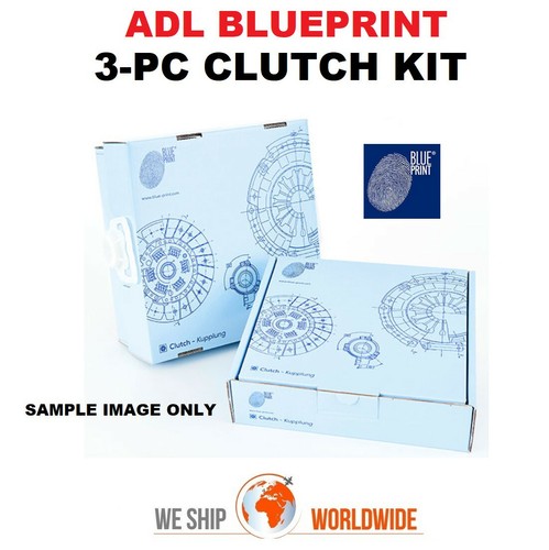 Adl blueprint clutch - 3-pc,