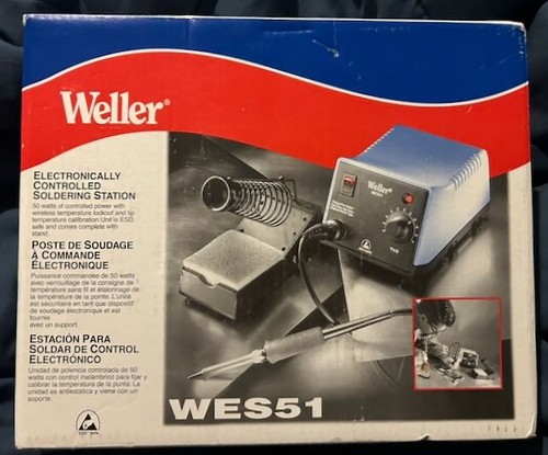 Weller wes51 analog soldering - weller,