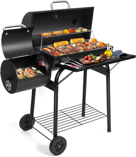 Charcoal bbq grill with - bbq,