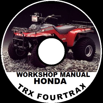 Honda trx 125 - 250, 300