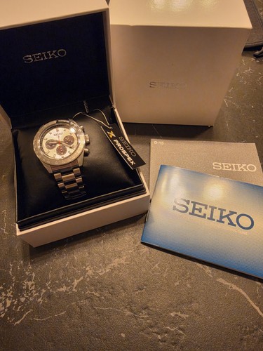 Seiko speedtimer silver men - silver, men's