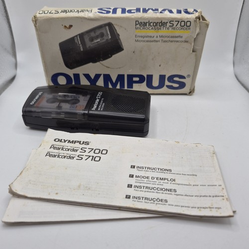 Olympus pearlcorder s700 micro - olympus,